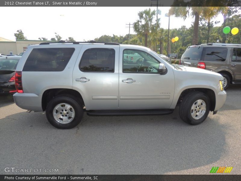Silver Ice Metallic / Ebony 2012 Chevrolet Tahoe LT