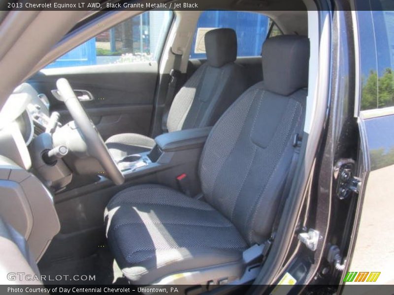 Black Granite Metallic / Jet Black 2013 Chevrolet Equinox LT AWD
