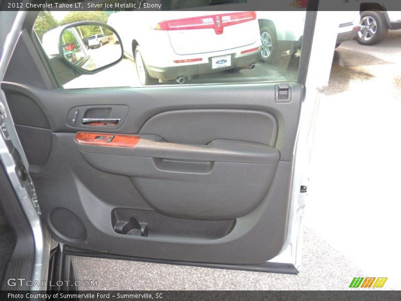 Silver Ice Metallic / Ebony 2012 Chevrolet Tahoe LT