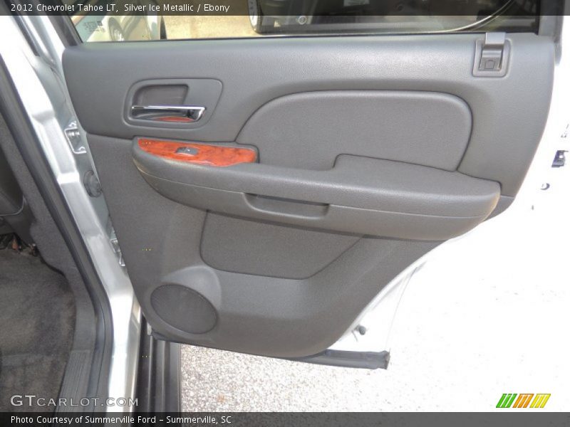 Silver Ice Metallic / Ebony 2012 Chevrolet Tahoe LT