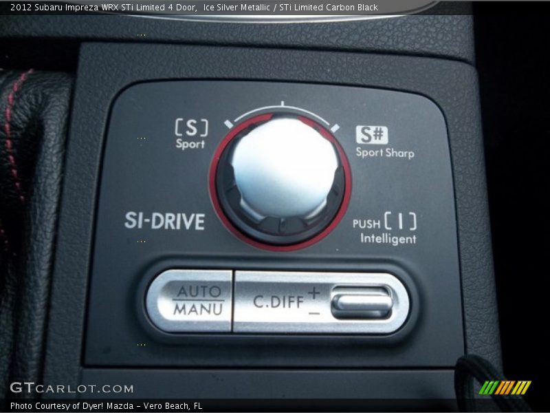 Controls of 2012 Impreza WRX STi Limited 4 Door