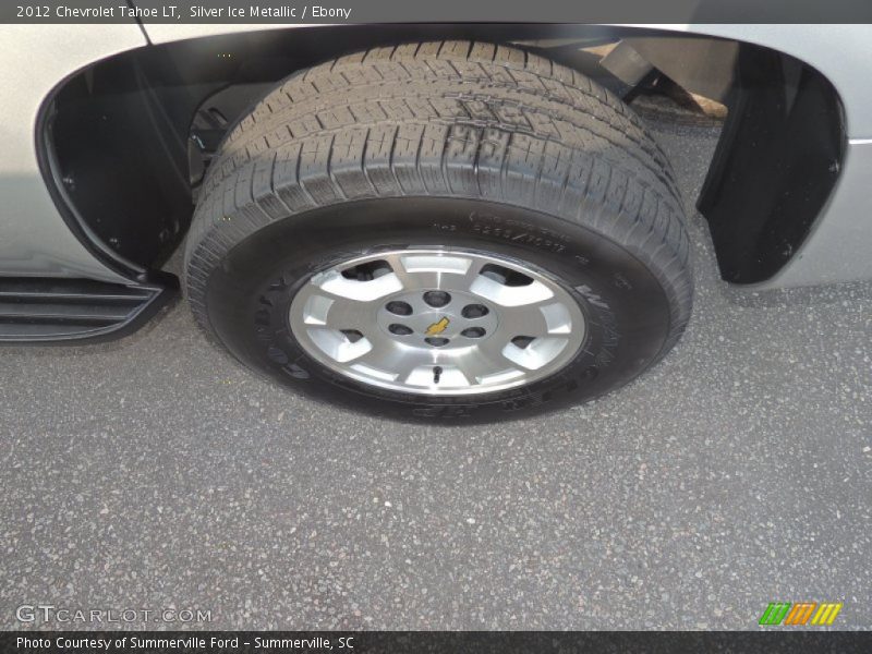 Silver Ice Metallic / Ebony 2012 Chevrolet Tahoe LT
