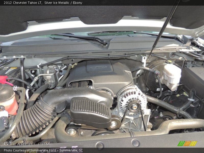 Silver Ice Metallic / Ebony 2012 Chevrolet Tahoe LT