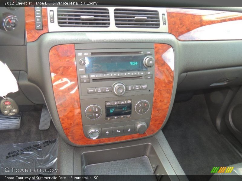 Silver Ice Metallic / Ebony 2012 Chevrolet Tahoe LT