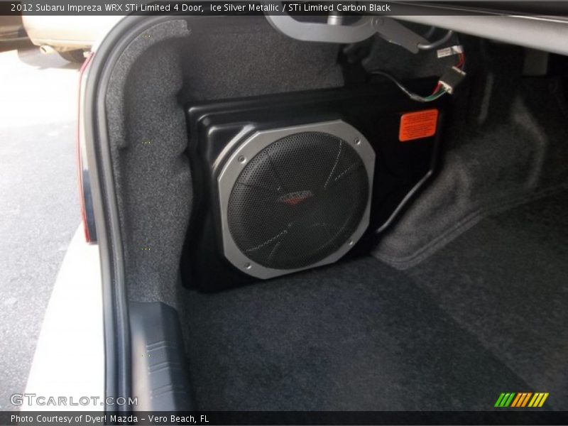 Audio System of 2012 Impreza WRX STi Limited 4 Door