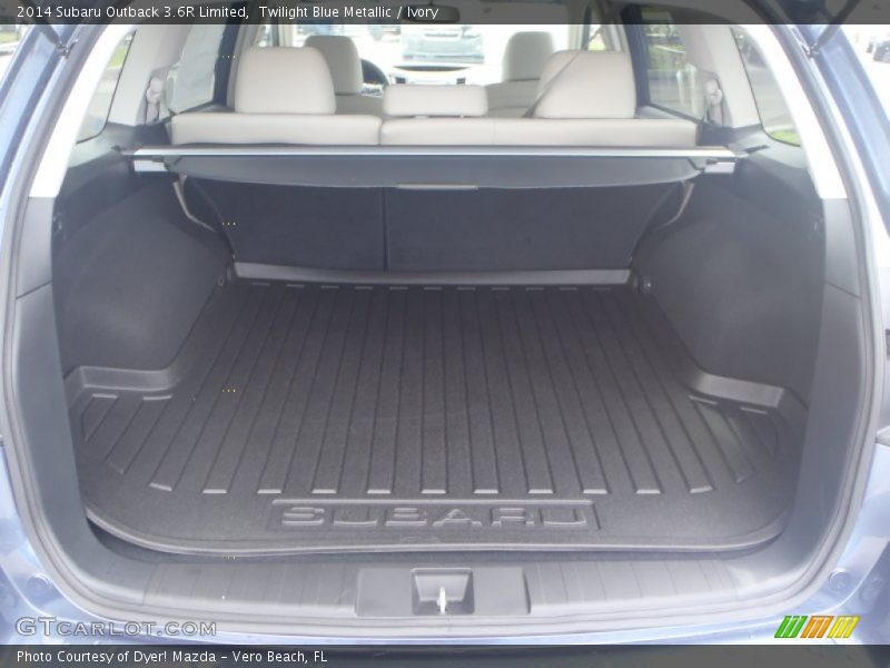Twilight Blue Metallic / Ivory 2014 Subaru Outback 3.6R Limited
