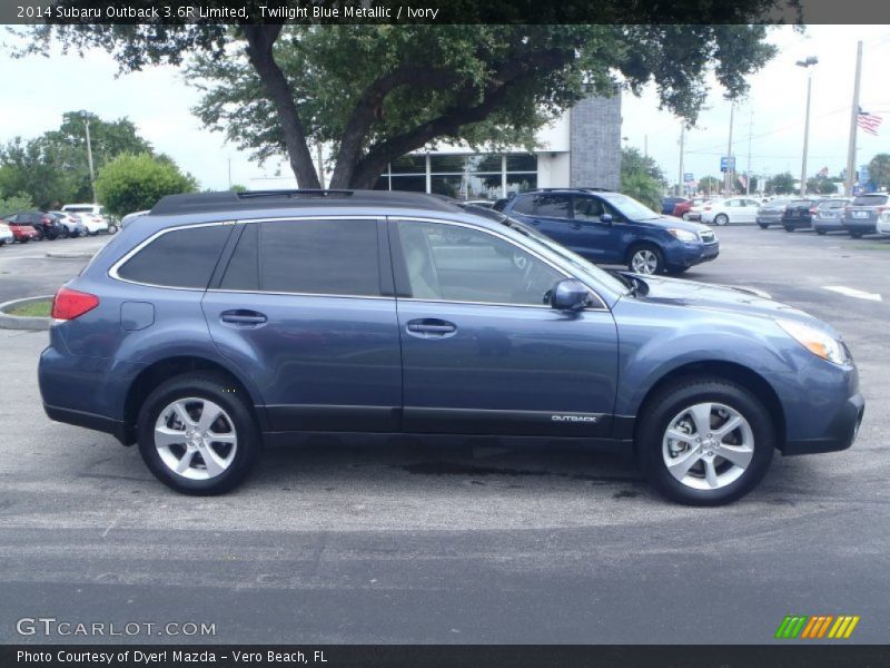  2014 Outback 3.6R Limited Twilight Blue Metallic