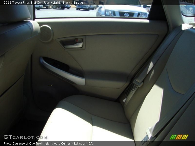 Black / Bisque 2012 Toyota Prius 3rd Gen Four Hybrid