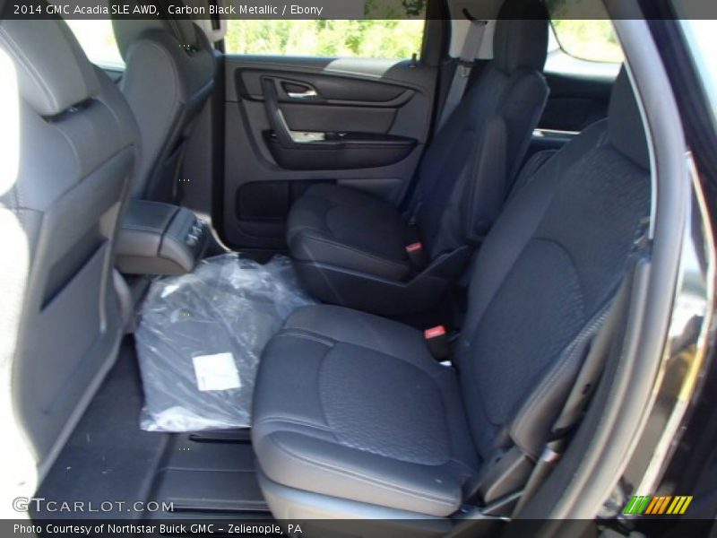Rear Seat of 2014 Acadia SLE AWD