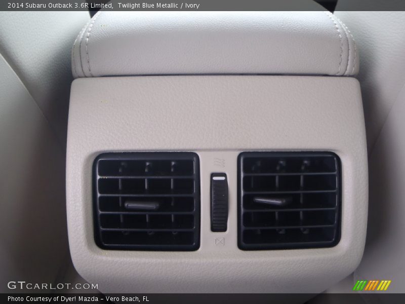 Twilight Blue Metallic / Ivory 2014 Subaru Outback 3.6R Limited