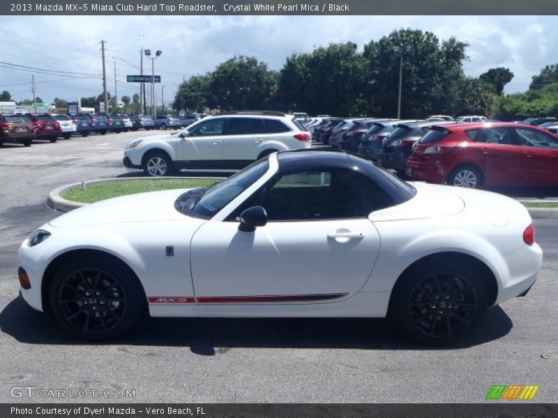 2013 MX-5 Miata Club Hard Top Roadster Crystal White Pearl Mica