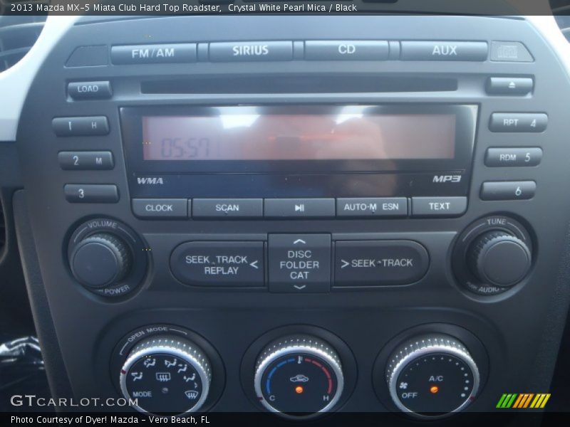 Audio System of 2013 MX-5 Miata Club Hard Top Roadster