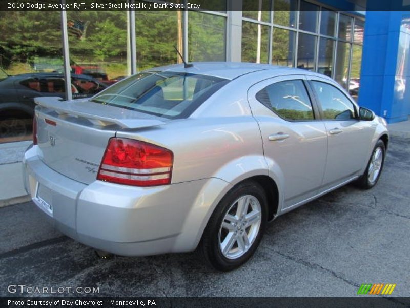 Silver Steel Metallic / Dark Slate Gray 2010 Dodge Avenger R/T