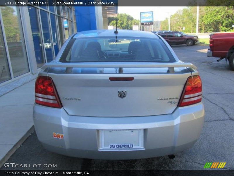 Silver Steel Metallic / Dark Slate Gray 2010 Dodge Avenger R/T