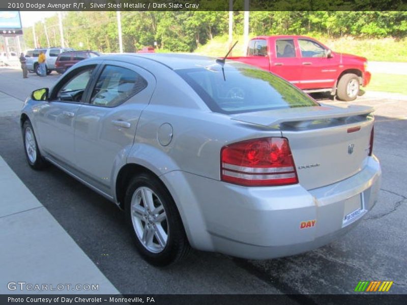 Silver Steel Metallic / Dark Slate Gray 2010 Dodge Avenger R/T