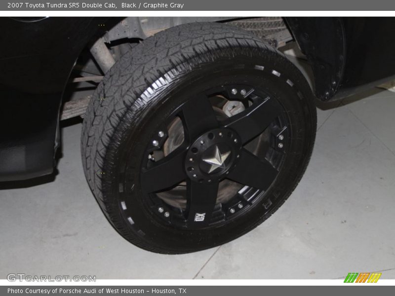 Black / Graphite Gray 2007 Toyota Tundra SR5 Double Cab