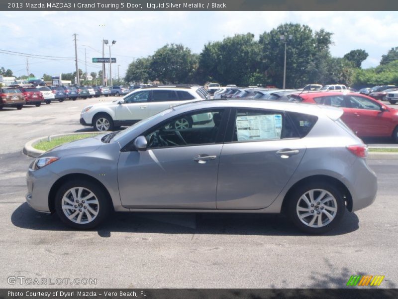  2013 MAZDA3 i Grand Touring 5 Door Liquid Silver Metallic
