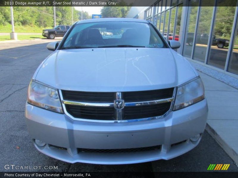 Silver Steel Metallic / Dark Slate Gray 2010 Dodge Avenger R/T