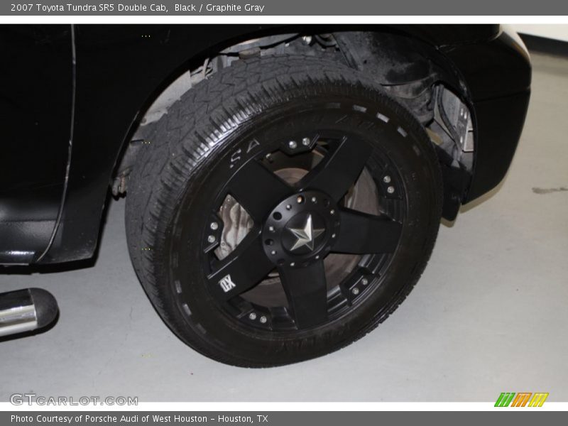 Black / Graphite Gray 2007 Toyota Tundra SR5 Double Cab