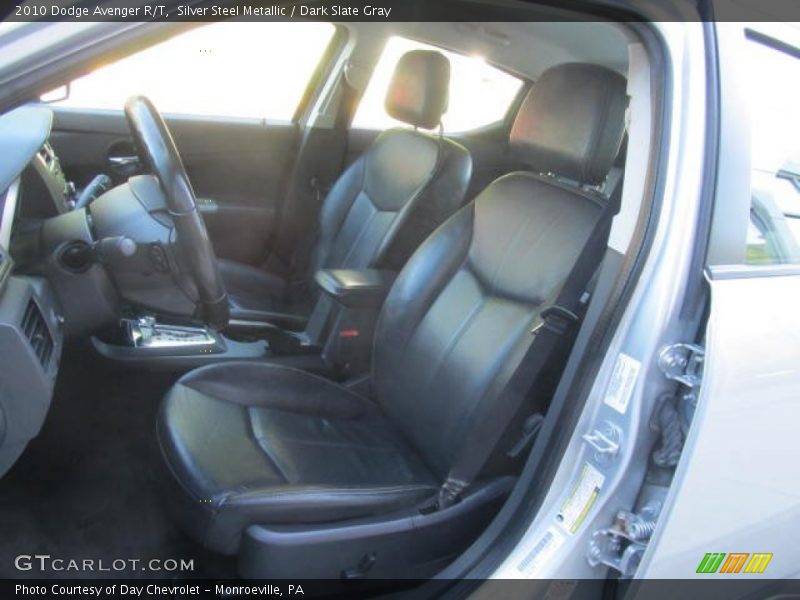 Silver Steel Metallic / Dark Slate Gray 2010 Dodge Avenger R/T