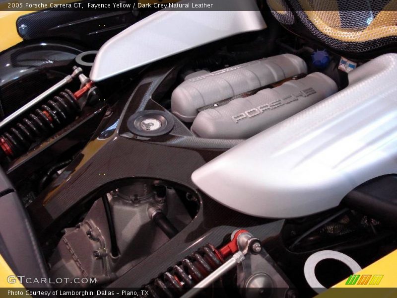  2005 Carrera GT  Engine - 5.7 Liter DOHC 40-Valve Variocam V10