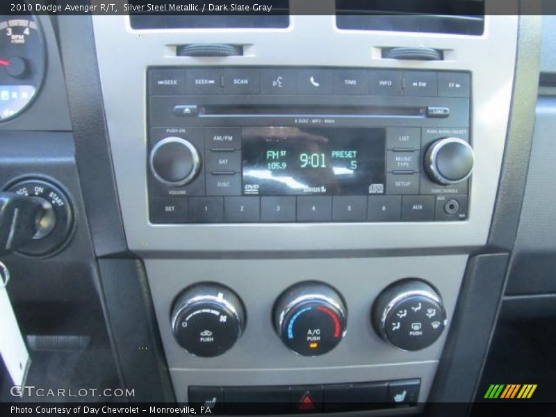 Silver Steel Metallic / Dark Slate Gray 2010 Dodge Avenger R/T