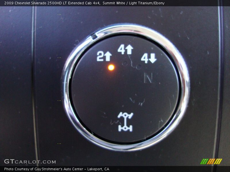 Summit White / Light Titanium/Ebony 2009 Chevrolet Silverado 2500HD LT Extended Cab 4x4