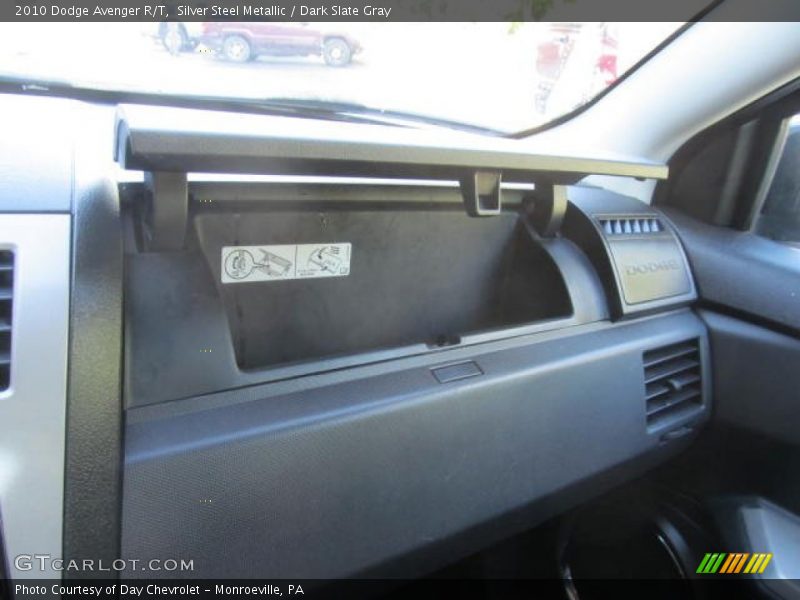 Silver Steel Metallic / Dark Slate Gray 2010 Dodge Avenger R/T