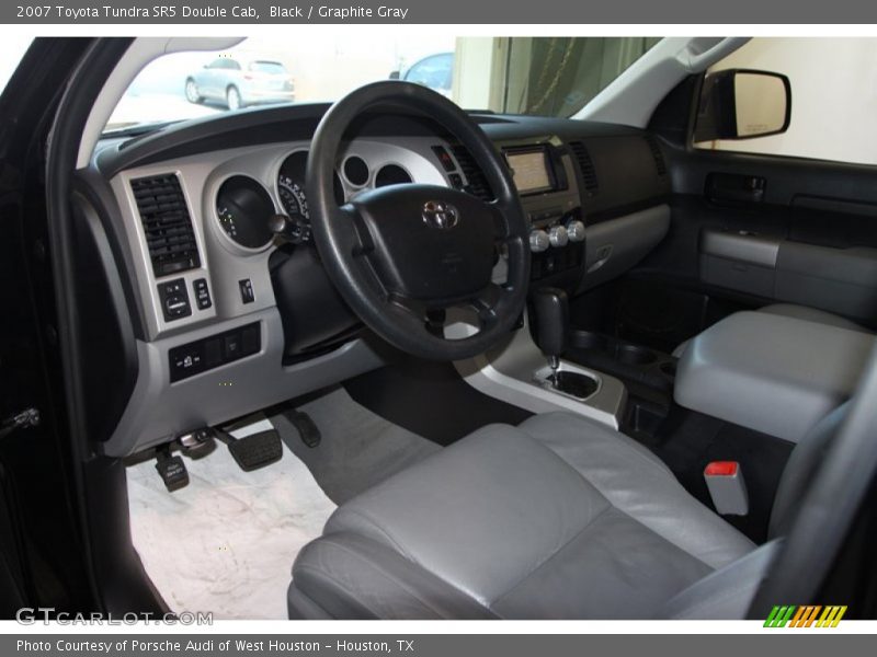 Black / Graphite Gray 2007 Toyota Tundra SR5 Double Cab
