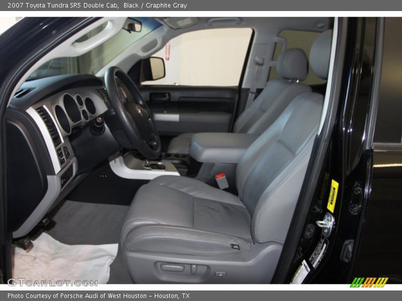 Black / Graphite Gray 2007 Toyota Tundra SR5 Double Cab