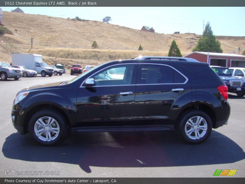 Black / Jet Black 2012 Chevrolet Equinox LTZ AWD