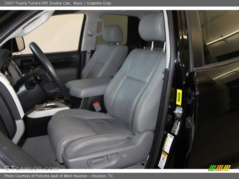 Black / Graphite Gray 2007 Toyota Tundra SR5 Double Cab