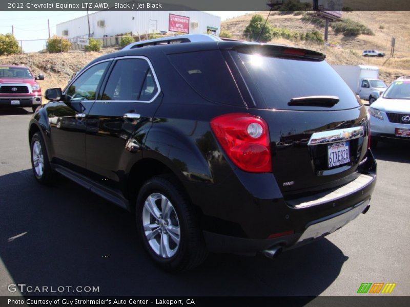 Black / Jet Black 2012 Chevrolet Equinox LTZ AWD