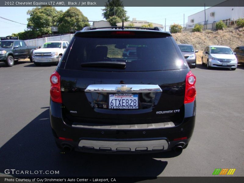Black / Jet Black 2012 Chevrolet Equinox LTZ AWD