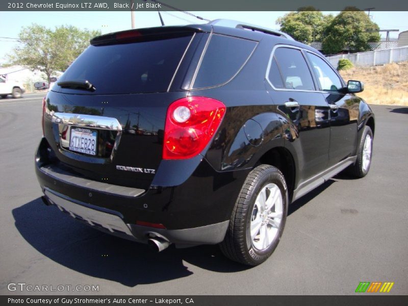 Black / Jet Black 2012 Chevrolet Equinox LTZ AWD