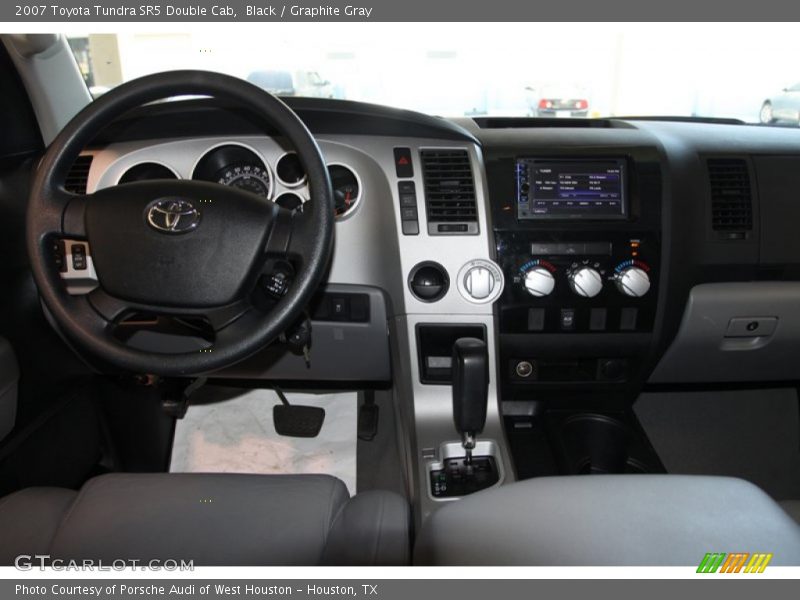 Black / Graphite Gray 2007 Toyota Tundra SR5 Double Cab