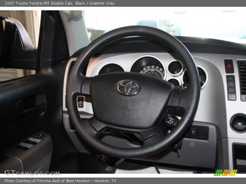 Black / Graphite Gray 2007 Toyota Tundra SR5 Double Cab