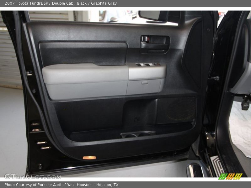 Black / Graphite Gray 2007 Toyota Tundra SR5 Double Cab