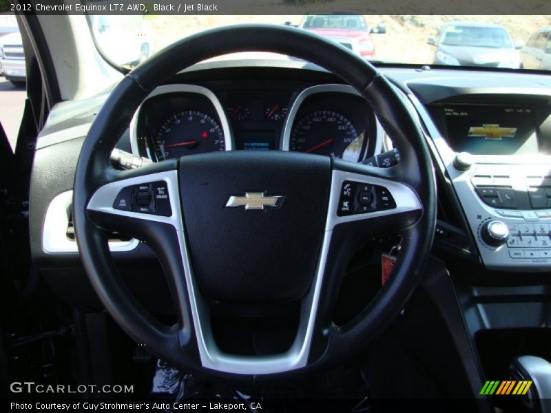 Black / Jet Black 2012 Chevrolet Equinox LTZ AWD