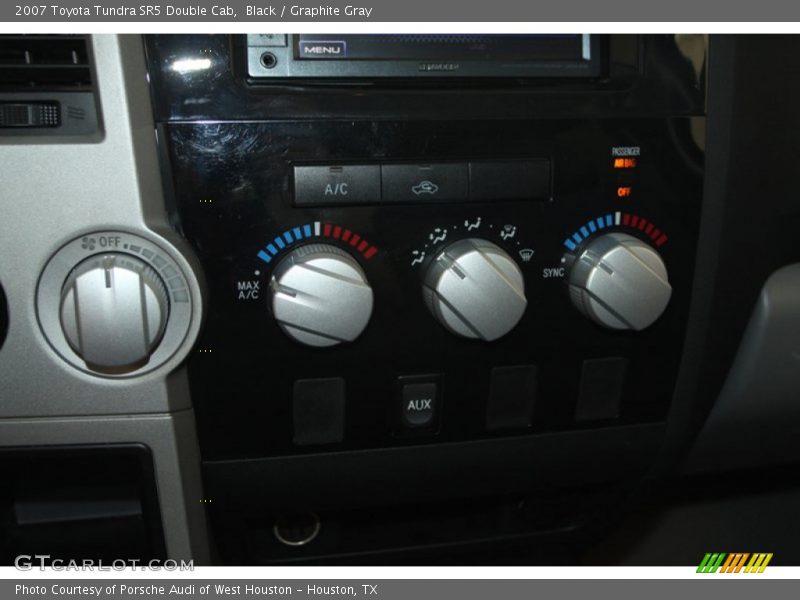 Black / Graphite Gray 2007 Toyota Tundra SR5 Double Cab