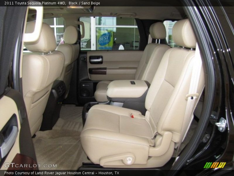 Black / Sand Beige 2011 Toyota Sequoia Platinum 4WD