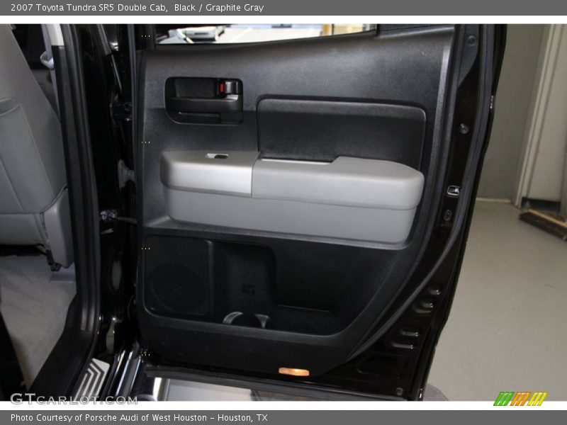 Black / Graphite Gray 2007 Toyota Tundra SR5 Double Cab