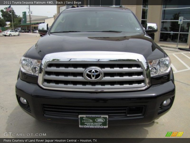 Black / Sand Beige 2011 Toyota Sequoia Platinum 4WD