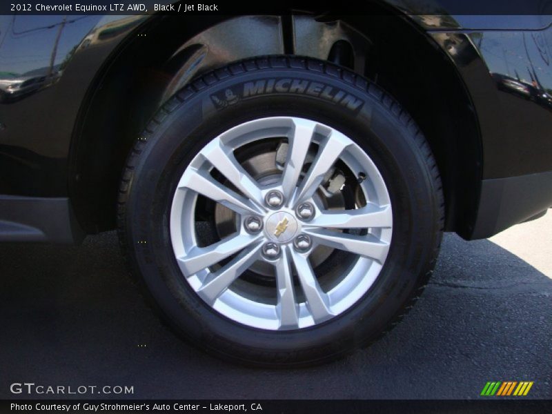 Black / Jet Black 2012 Chevrolet Equinox LTZ AWD