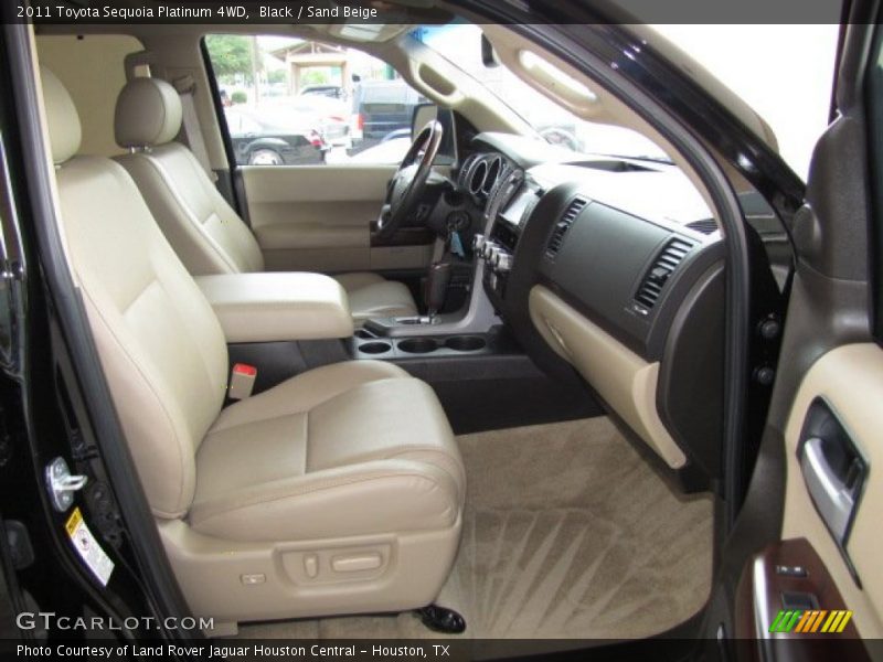 Black / Sand Beige 2011 Toyota Sequoia Platinum 4WD