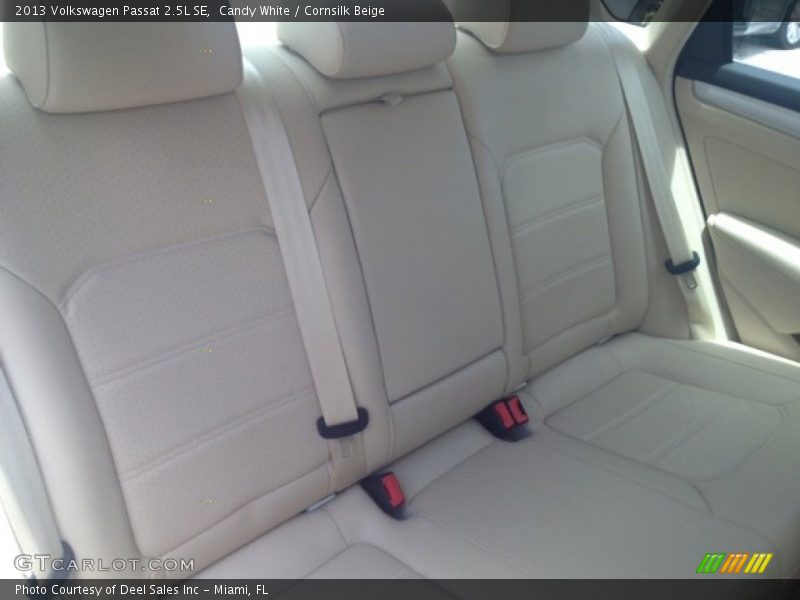 Candy White / Cornsilk Beige 2013 Volkswagen Passat 2.5L SE