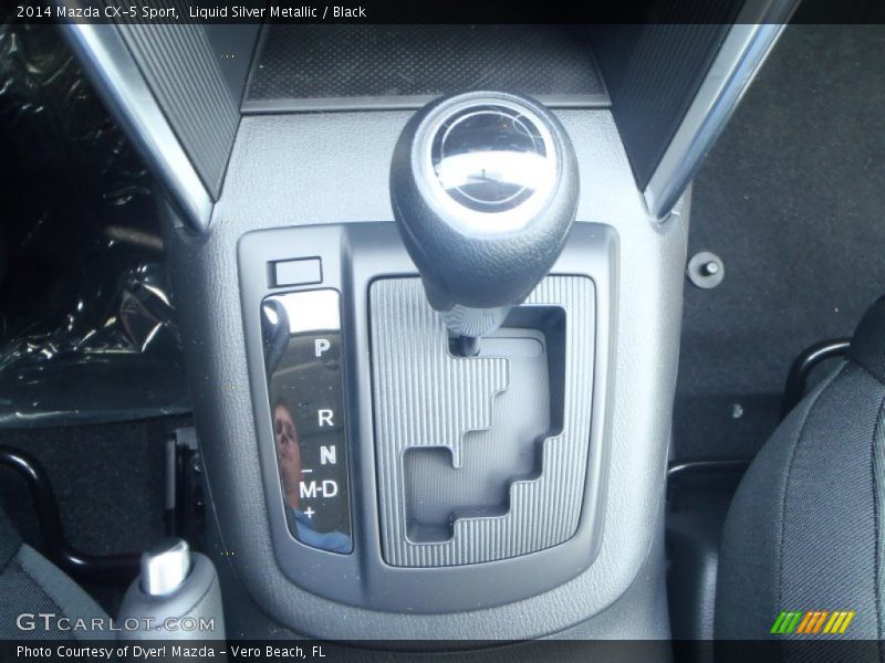 Liquid Silver Metallic / Black 2014 Mazda CX-5 Sport