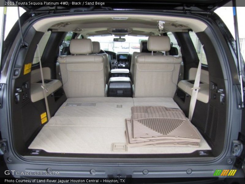 Black / Sand Beige 2011 Toyota Sequoia Platinum 4WD