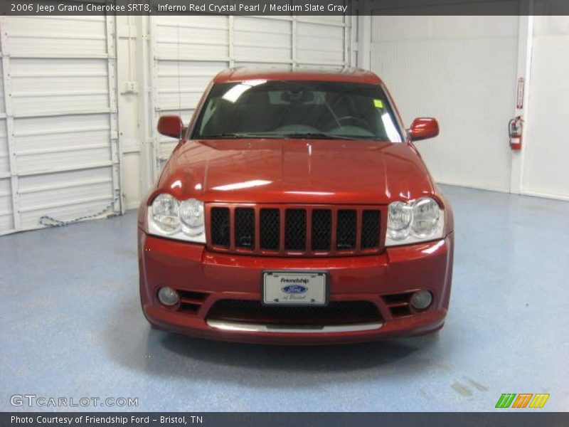 Inferno Red Crystal Pearl / Medium Slate Gray 2006 Jeep Grand Cherokee SRT8