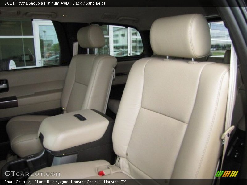 Black / Sand Beige 2011 Toyota Sequoia Platinum 4WD